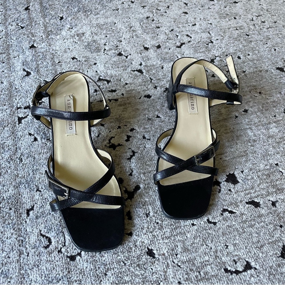Ann Marino Black Heels